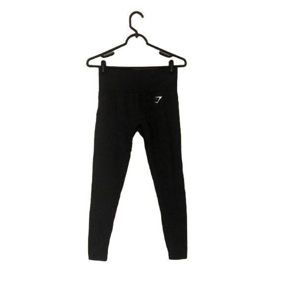 Legging De Sport Gymshark Femme Noir Taille M Taille Haute Compression